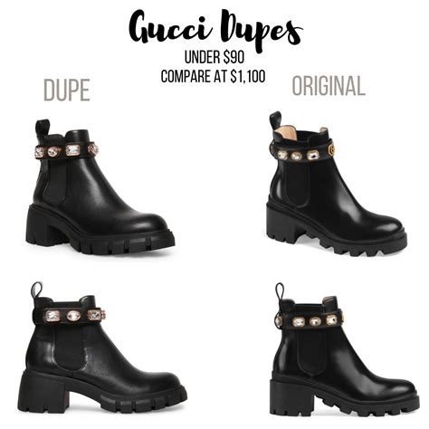 gucci lace up boots dupe in their closet|jeweled Gucci boot dupes.